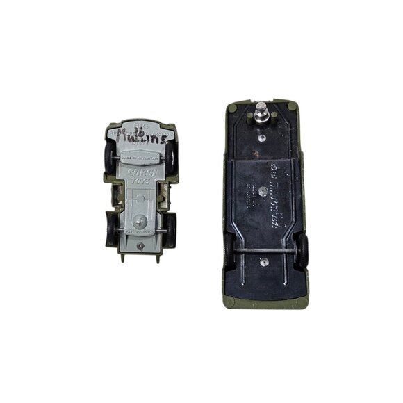 Corgi Big Bedford Tractor Unit US Army Tanker Truck Military Diecast Green 7.5" - Picture 11 of 13